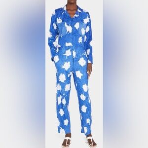 Busayo Utility Blue Jumpsuit